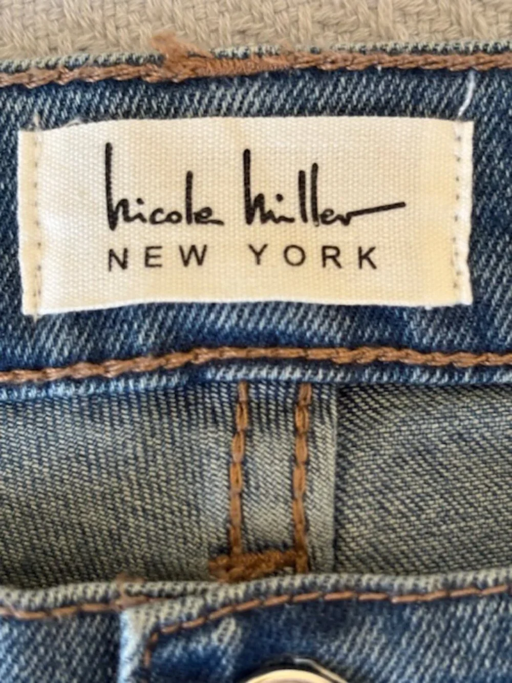 NWT Nicole Miller New York Soho High Rise Bootcut Jeans Women's Size 6 - Picture 3 of 11